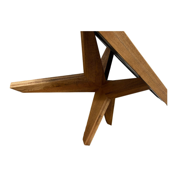 GJ Styles - Sirius Table in Rustic Oak – Old Bassano - TR102