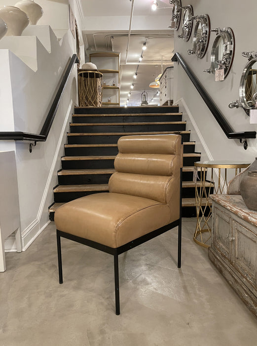 GJ Styles - Milano Chair with Camel Leather - TR108 - GreatFurnitureDeal