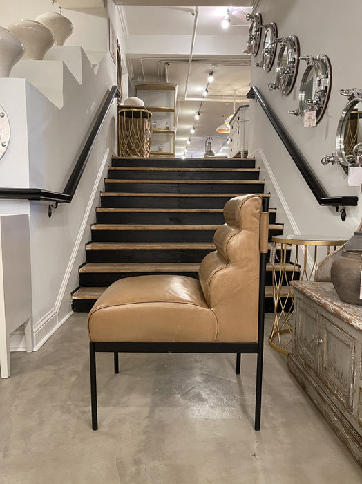 GJ Styles - Milano Chair with Camel Leather - TR108 - GreatFurnitureDeal