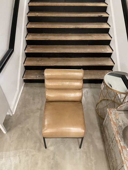 GJ Styles - Milano Chair with Camel Leather - TR108 - GreatFurnitureDeal