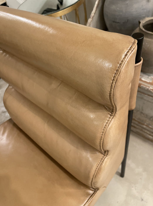 GJ Styles - Milano Chair with Camel Leather - TR108 - GreatFurnitureDeal