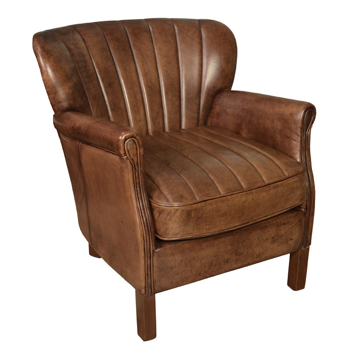 GJ Styles - Dolores Armchair In Light Brown Buffalo - TR10 - GreatFurnitureDeal