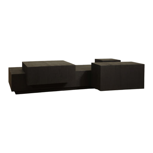 GJ Styles - Navajun Coffee Table in Black Oak - TR112 - GreatFurnitureDeal