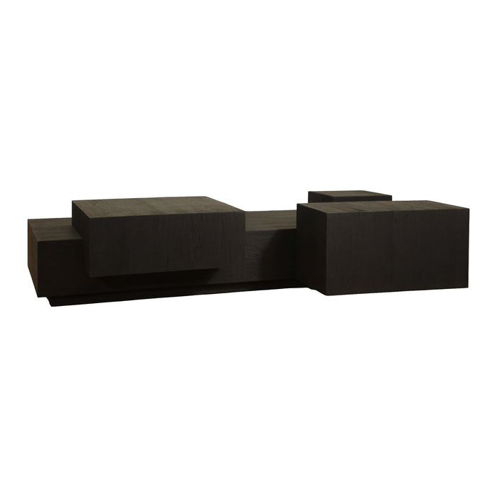 GJ Styles - Navajun Coffee Table in Black Oak - TR112 - GreatFurnitureDeal