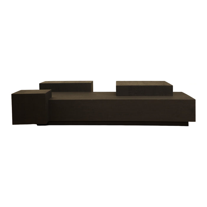 GJ Styles - Navajun Coffee Table in Black Oak - TR112 - GreatFurnitureDeal