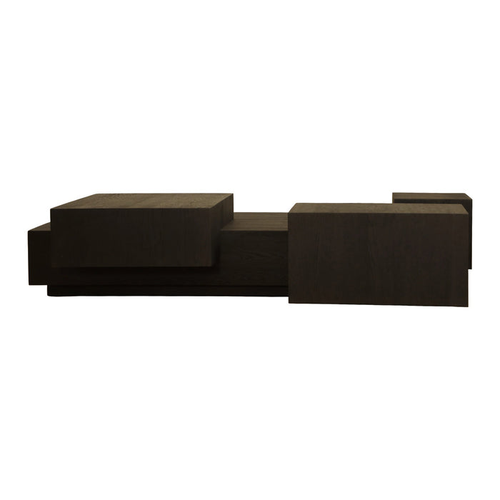 GJ Styles - Navajun Coffee Table in Black Oak - TR112 - GreatFurnitureDeal