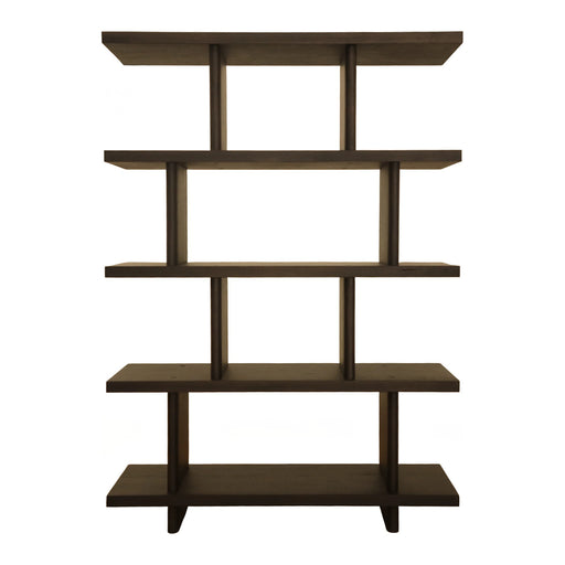 GJ Styles - Valencia Bookcase in Black Oak - TR115 - GreatFurnitureDeal
