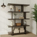 GJ Styles - Valencia Bookcase in Black Oak - TR115 - GreatFurnitureDeal