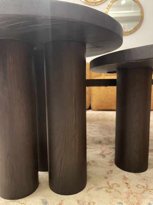 GJ Styles - Canmore Coffee Table Set in Black Oak - TR116 - GreatFurnitureDeal