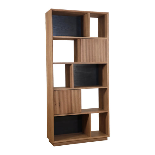 GJ Styles - Dawson Bookcase in Oak-Honey - TR119 - GreatFurnitureDeal