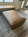 GJ Styles - Sienna Ottoman in Matte Brown Leather - TR123 - GreatFurnitureDeal