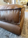 GJ Styles - Sienna Ottoman in Matte Brown Leather - TR123 - GreatFurnitureDeal