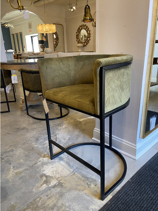 GJ Styles - Enrique Counter Chair in Adore Moss - TR137 - GreatFurnitureDeal