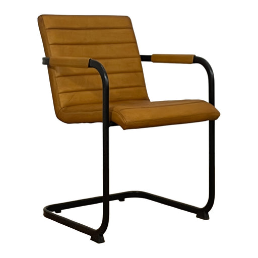 GJ Styles - Cybill Armchair in Cognac Leather - TR143 - GreatFurnitureDeal