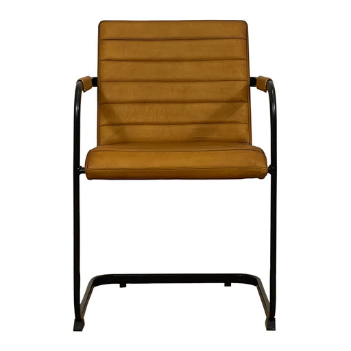 GJ Styles - Cybill Armchair in Cognac Leather - TR143 - GreatFurnitureDeal
