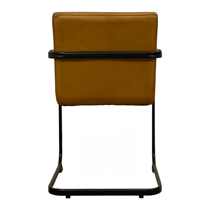 GJ Styles - Cybill Armchair in Cognac Leather - TR143