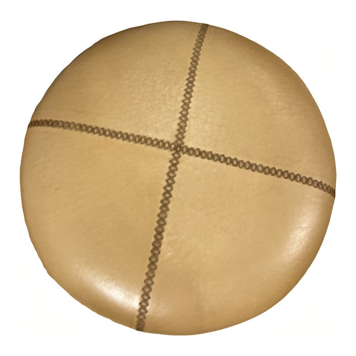 GJ Styles - Evan Barstool in Old Gold and Camel Leather - TR144 - GreatFurnitureDeal