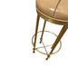 GJ Styles - Evan Barstool in Old Gold and Camel Leather - TR144 - GreatFurnitureDeal