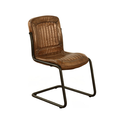 GJ Styles - Tim Side Chair In Light Brown Buffalo (Set of 2) - TR51 - GreatFurnitureDeal