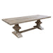 GJ Styles - Paris Dining Table Large In Rustic Oak - TR82 - GreatFurnitureDeal
