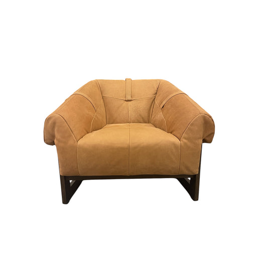 GJ Styles - Lawrence Club Chair In Sierra Cognac - TR83 - GreatFurnitureDeal