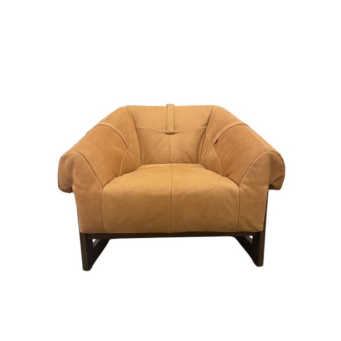 GJ Styles - Lawrence Club Chair In Sierra Cognac - TR83 - GreatFurnitureDeal