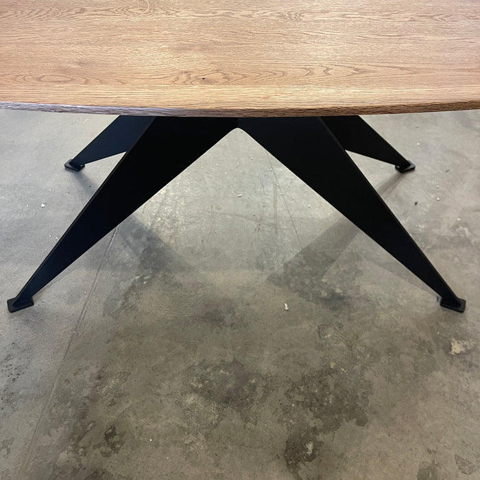 GJ Styles - Ripley Dining Table in Weathered Oak - TR99
