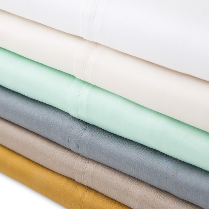 Malouf - Botanical Sheet Set With Tencel™ Lyocell Fiber - GreatFurnitureDeal