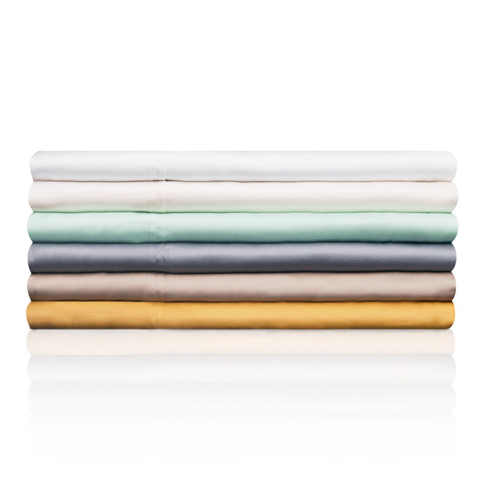 Malouf - Botanical Sheet Set With Tencel™ Lyocell Fiber - GreatFurnitureDeal