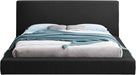 Meridian Furniture - Terra Black Boucle Fabric Upholstered King Bed - TerraBlack-K - GreatFurnitureDeal
