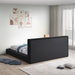 Meridian Furniture - Terra Black Boucle Fabric Upholstered King Bed - TerraBlack-K - GreatFurnitureDeal