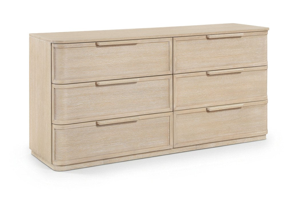 Meridian Furniture - Tiberio Natural Oak Veneer And Solid Wood Dresser - TiberioNatural-D - GreatFurnitureDeal