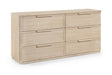 Meridian Furniture - Tiberio Natural Oak Veneer And Solid Wood Dresser - TiberioNatural-D - GreatFurnitureDeal