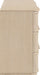 Meridian Furniture - Tiberio Natural Oak Veneer And Solid Wood Dresser - TiberioNatural-D - GreatFurnitureDeal