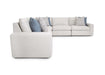 Franklin Furniture - Toronto 5 Piece Motion Sectional Sofa in Oyster - 40001-03-99-07-02-OYSTER - GreatFurnitureDeal