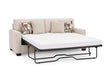 Mariano Fabric - Trinity Queen Sleeper Sofa in Cream - 5900-30-sleeper - GreatFurnitureDeal