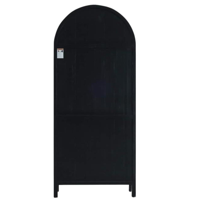 Bramble - Vannes Display Cabinet w/ Glass Shelves - US-WS-28221VGB-STW--- - GreatFurnitureDeal