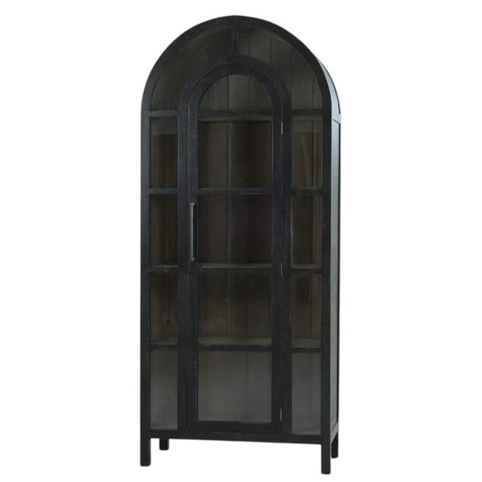 Bramble - Vannes Display Cabinet w/ Glass Shelves - US-WS-28221VGB-STW--- - GreatFurnitureDeal