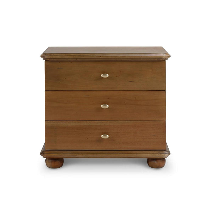 Bramble - Luna 3 Drawer Bedside Table - US-WS-28411AFD----- - GreatFurnitureDeal