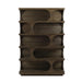 Bramble - Vannes Crescent Bookcase - US-WS-28494STW----- - GreatFurnitureDeal