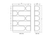 Bramble - Vannes Crescent Bookcase - US-WS-28494STW----- - GreatFurnitureDeal