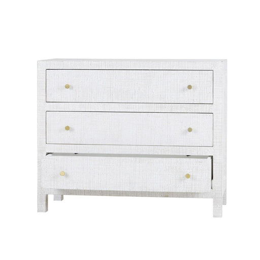 Bramble - Kagu 3 Drawer Dresser w/ Raffia - US-WS-28583RFWW----- - GreatFurnitureDeal
