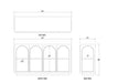 Bramble - Vannes Crescent Console Table - US-WS-28685STW----- - GreatFurnitureDeal
