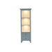 Bramble - Aries Bookcase w/o Door w/ 3 LED - US-WS-63645GRS-PUT--LDT - GreatFurnitureDeal