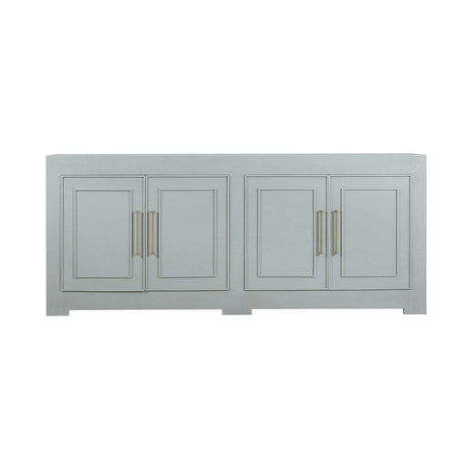 Bramble - Fleet Linen Wrapped 4 Door Sideboard - US-WS-76569FICG----- - GreatFurnitureDeal