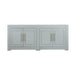 Bramble - Fleet Linen Wrapped 4 Door Sideboard - US-WS-76569FICG----- - GreatFurnitureDeal