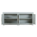 Bramble - Fleet Linen Wrapped 4 Door Sideboard - US-WS-76569FICG----- - GreatFurnitureDeal
