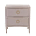 Bramble - Mornington Linen Wrapped Nightstand - US-WS-76575FPUT----- - GreatFurnitureDeal