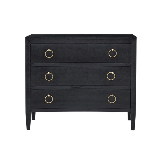 Bramble - Mornington Linen Wrapped 3 Drawer Dresser - US-WS-76584FBKS----- - GreatFurnitureDeal