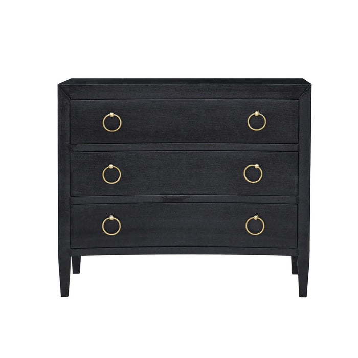 Bramble - Mornington Linen Wrapped 3 Drawer Dresser - US-WS-76584FBKS----- - GreatFurnitureDeal